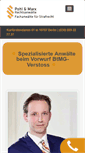 Mobile Screenshot of anwalt-btmverstoss-berlin.de