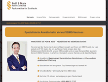 Tablet Screenshot of anwalt-btmverstoss-berlin.de
